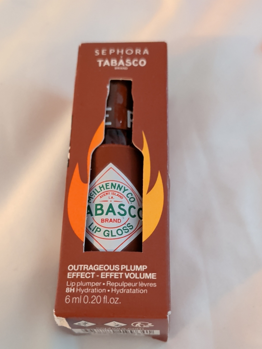Sephora x Tabasco Lip Gloss — Brown-Red Shade